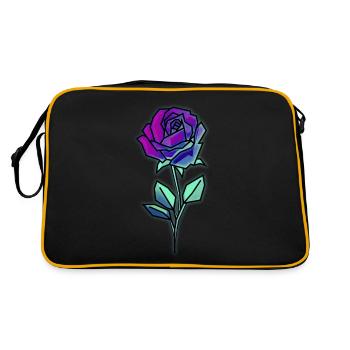 Cyber Esthétique Rose Rétro Futurisme Vaporwave - Sac Retro - noir/or - Dos
