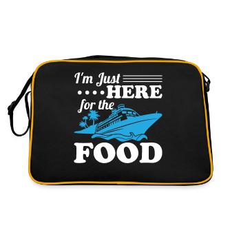 Funny Cruising Cruise Ship Cruise Ship - Retro Bag - black/gold - Back