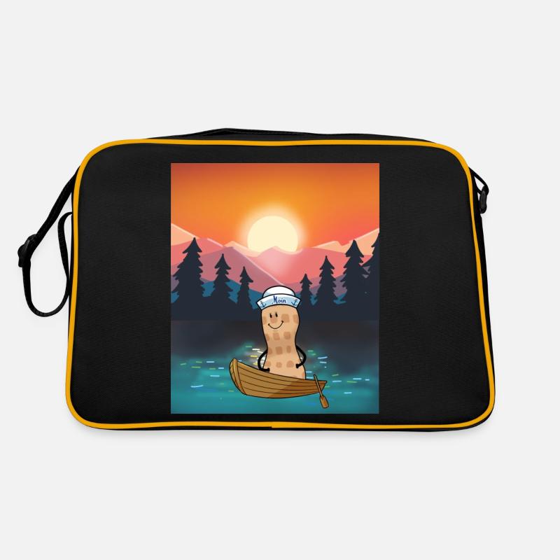 Cacahuète Loisirs Loisirs Nature Bateau Sac Retro