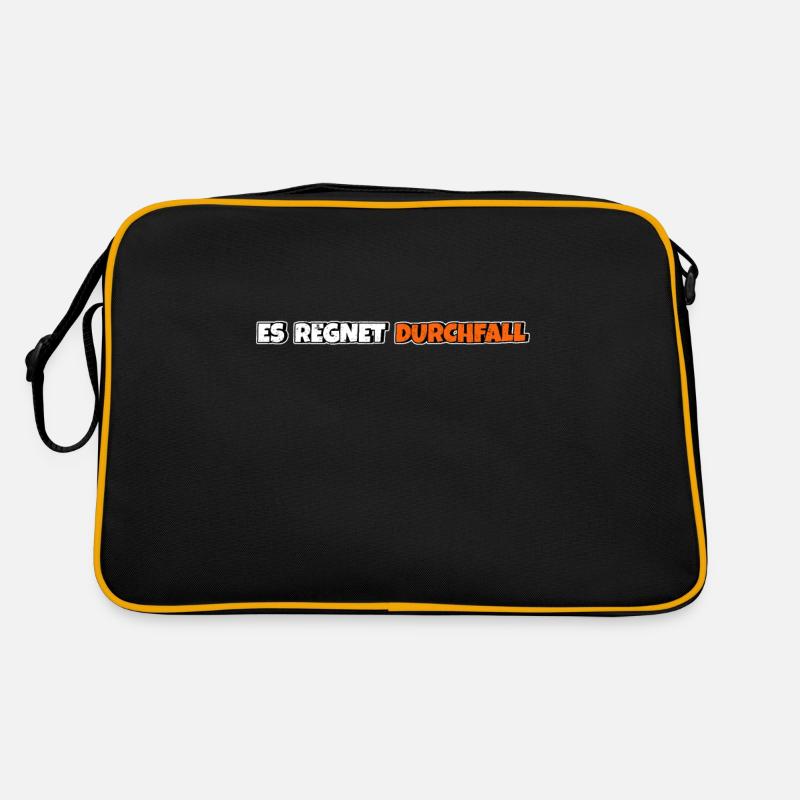 Es regnet Durchfall Retro Tasche