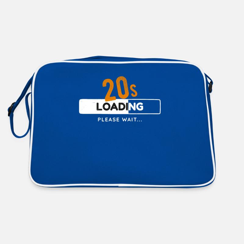 20th Birthday Twenty Years 20s Loading Bar Gaming Retro Bag