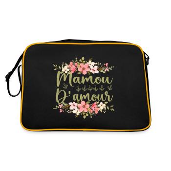 Mamou D'amour - Sac Retro - noir/or - Dos