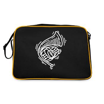 Cor d'Harmonie - Sac Retro - noir/or - Dos