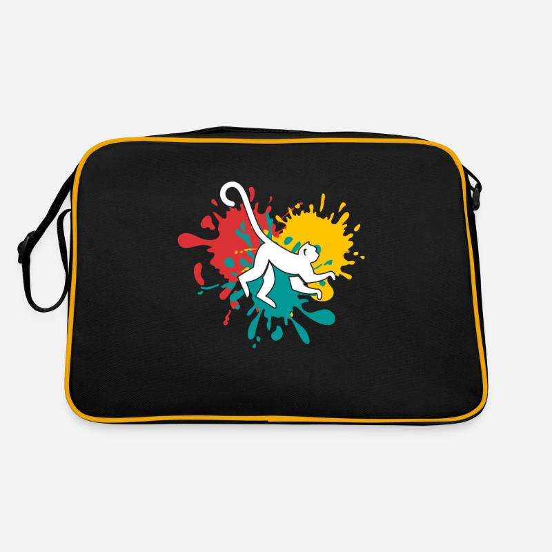 Monkey monkey Retro Bag