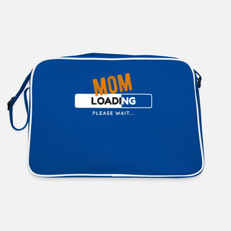 Mom Loading Ladebalken Gaming Zocker Mutter Retro Tasche