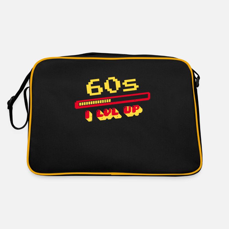 60th Birthday 60s 60 Years Loading Bar Gaming Retro Bag