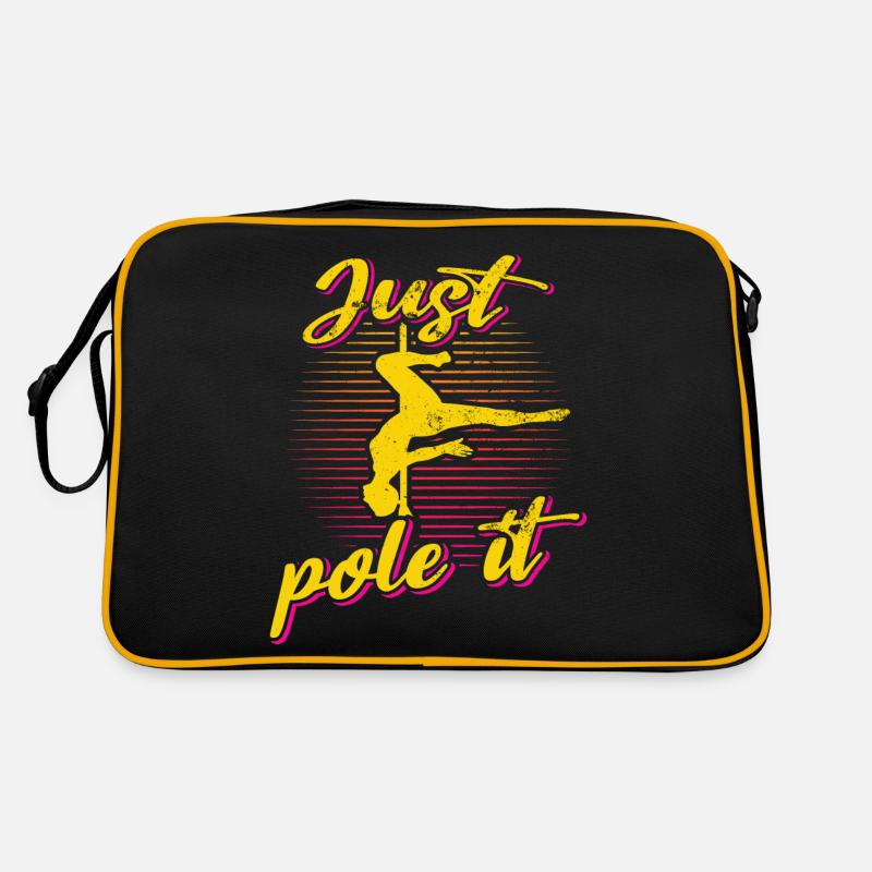 Pole Dance Dancer, Pole Dancing, Pole Dancing Retro Bag