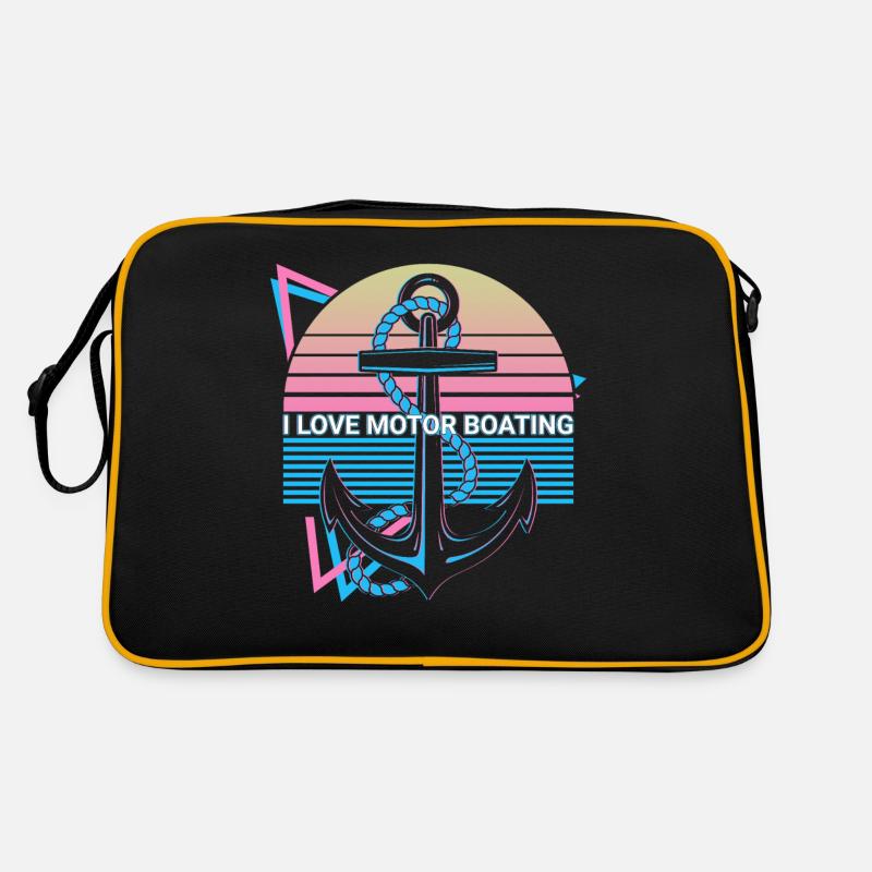 Bootfahren Retro Retro Tasche