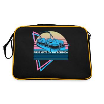 Boating Retro - Retro Bag - black/gold - Back