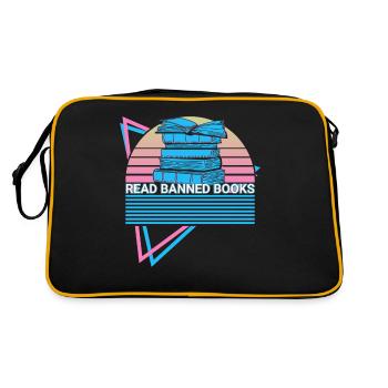 Book reader Bookworm - Retro Bag - black/gold - Back