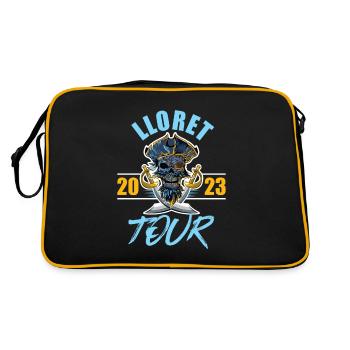 Lloret De Mar 2023 Skeleton - Retro Bag - black/gold - Back