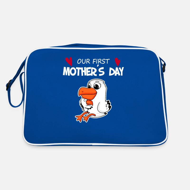 Muttertag - erster Muttertag Geschenk Retro Tasche