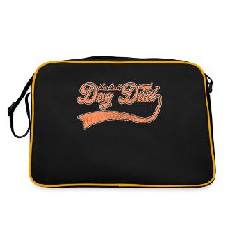 the best dog daddy - Retro Bag - black/gold - Back