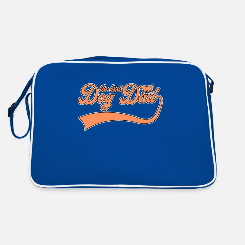 Le meilleur papa chien Sac Retro