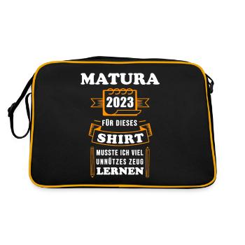 L’examen Matura 2023 Abitur a réussi Learning Matura - Sac Retro - noir/or - Dos