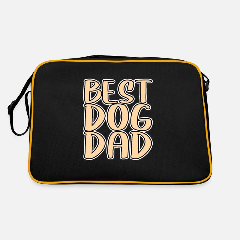 Meilleur père de chien Sac Retro