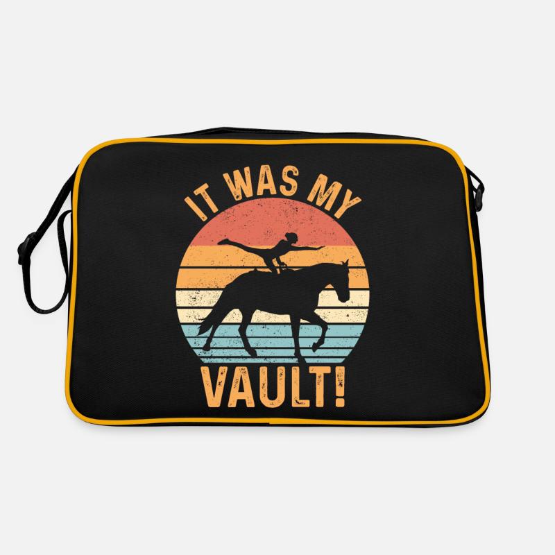 Drôle d’équitation saut rétro Sac Retro