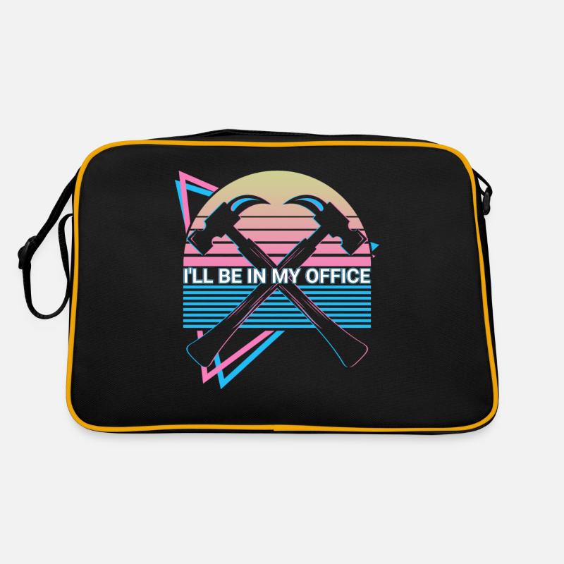 Funny Carpenter Retro Carpentry Retro Bag