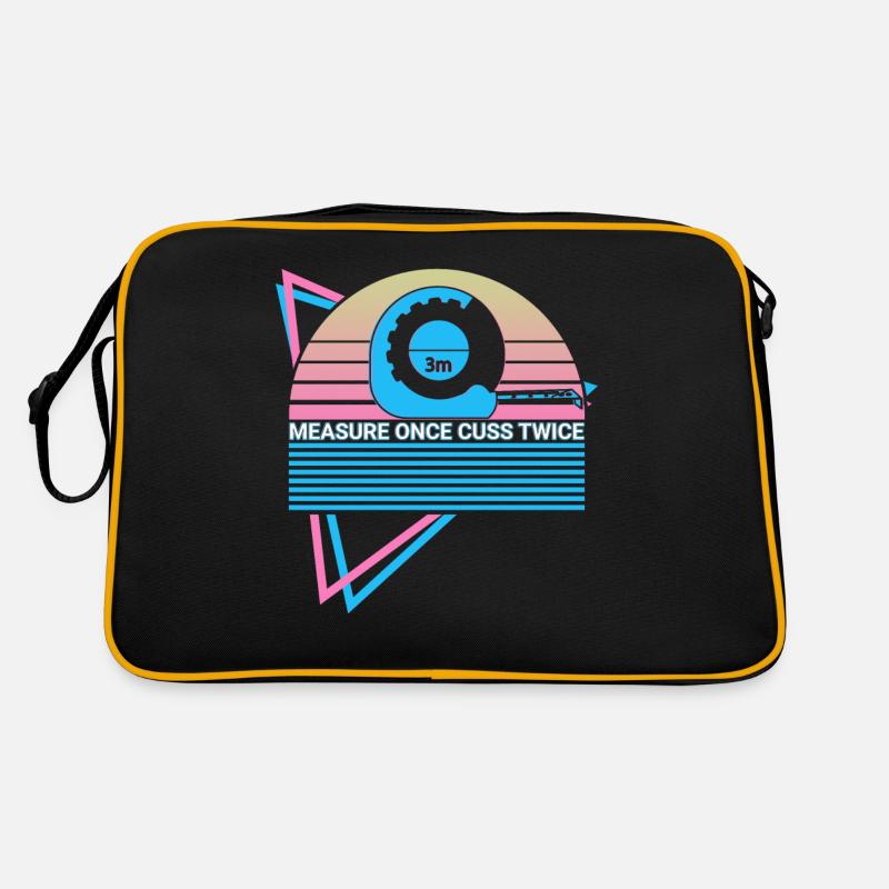 Funny Carpenter Retro Carpentry Retro Bag