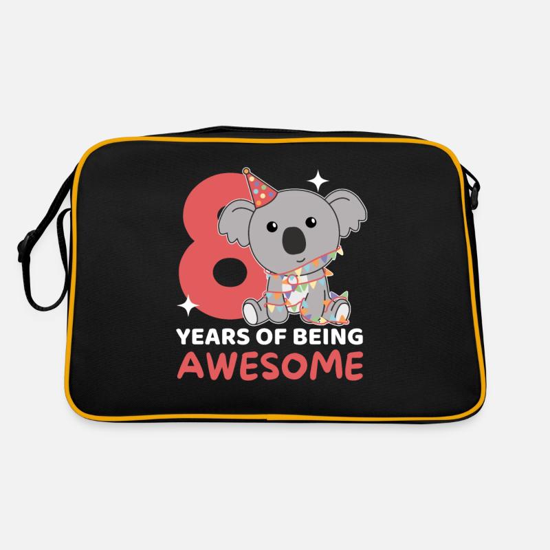Koala pour les enfants de 8 ans de huit ans Sac Retro