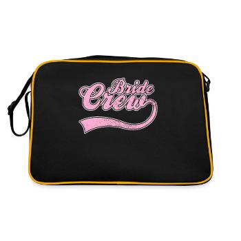 Équipage de la mariée - Sac Retro - noir/or - Dos