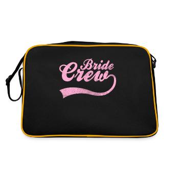 Équipage de la mariée - Sac Retro - noir/or - Dos