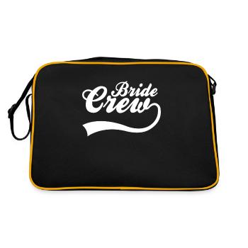 Équipage de la mariée - Sac Retro - noir/or - Dos