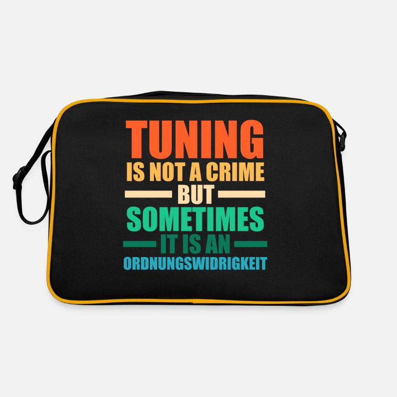 Car Mechanic Car Mechatronics Tuner Screwdriver Retro Bag