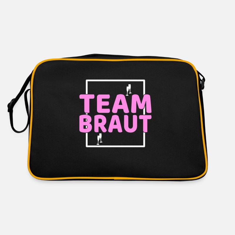 Team Braut Retro Tasche