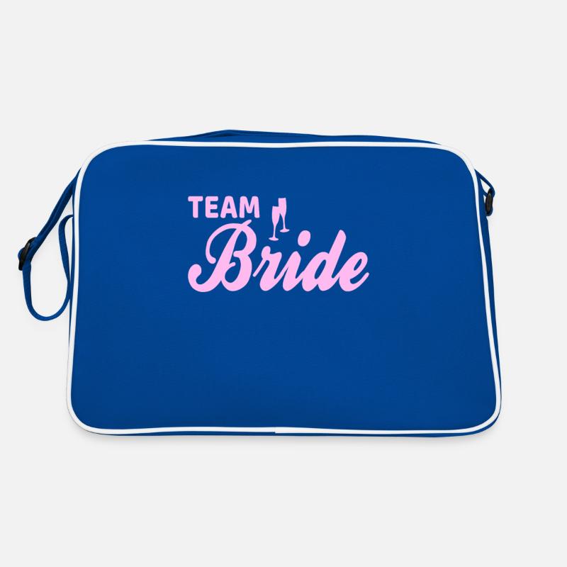 team bride Team Braut Retro Tasche