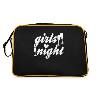 Soirée entre filles - Sac Retro - noir/or - Dos