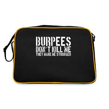 Burpee dicton - Sac Retro - noir/or - Dos