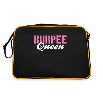Burpee Queen - Sac Retro - noir/or - Dos
