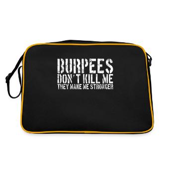 Burpee dicton - Sac Retro - noir/or - Dos