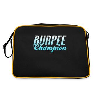 Burpee Champion - Sac Retro - noir/or - Dos