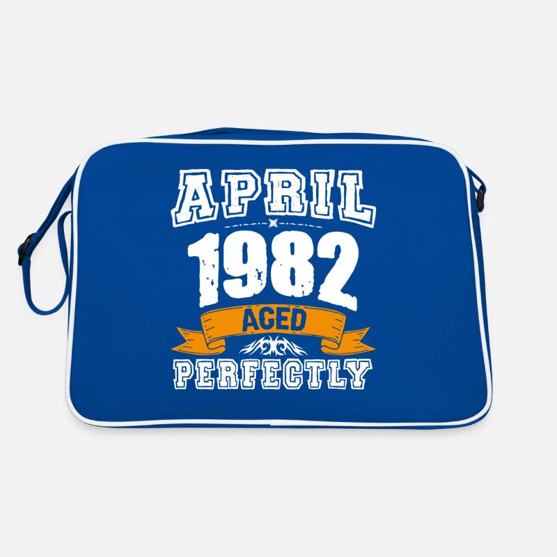 April 1982 Vintage Geburtstag Geschenk Retro Tasche