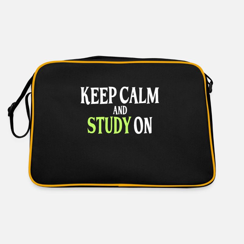 Studieren Spruch Retro Tasche