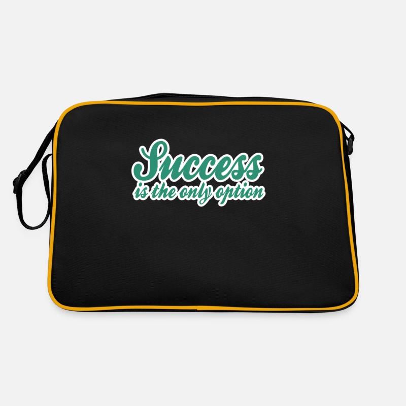 Success Saying Retro Bag