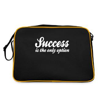 Dicton de succès - Sac Retro - noir/or - Dos