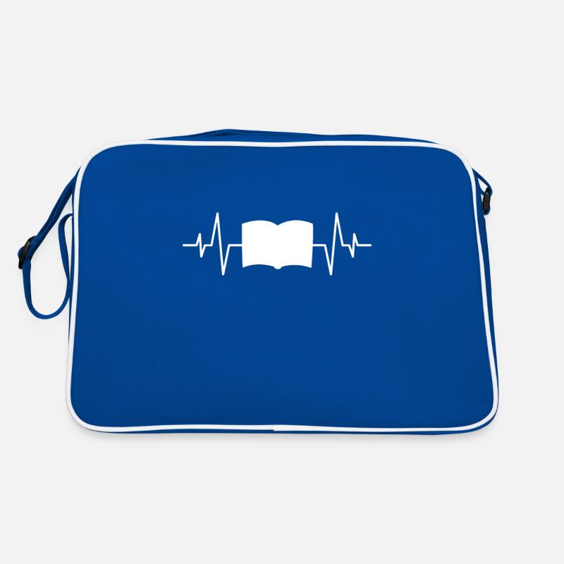 Books Heartbeat Retro Bag