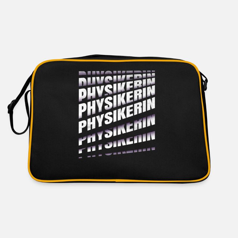 Physik Spruch Physikerin Retro Tasche