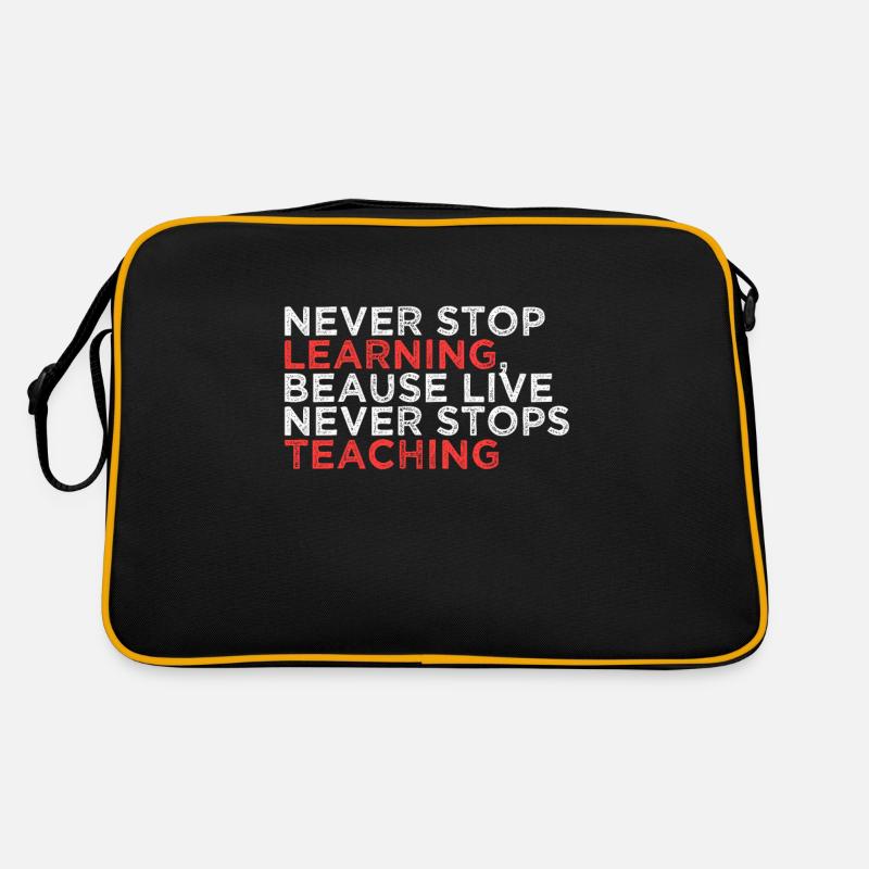 Learn Saying Retro Bag