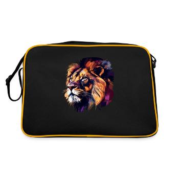 Lion - Sac Retro - noir/or - Dos