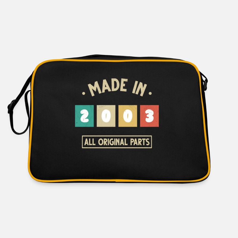 Vintage 2003 Cadeau D'anniversaire 2003 Sac Retro