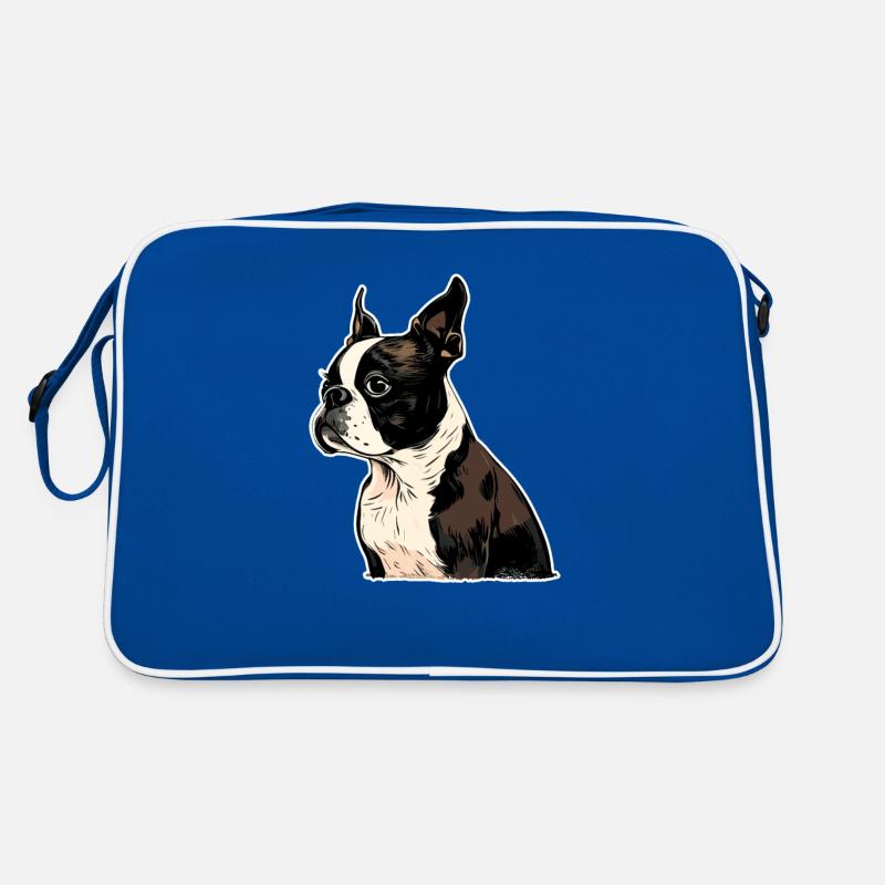 Boston Terrier Sac Retro