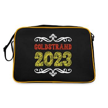 Sables d’or 2023 (Garantie du prix le plus bas) - Sac Retro - noir/or - Dos