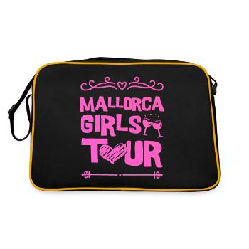 Majorque Party Team - Sac Retro - noir/or - Dos