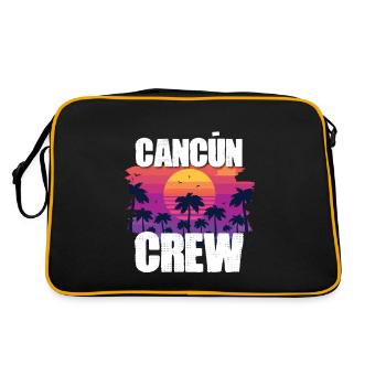 Cancun Holidays - Retro Bag - black/gold - Back