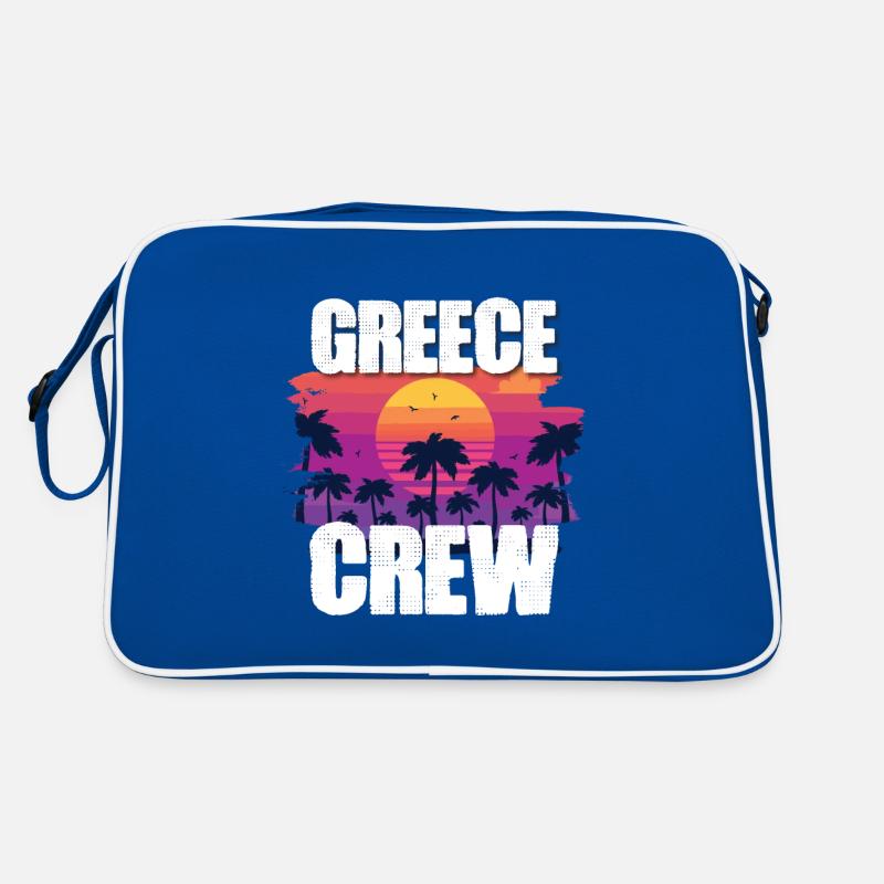 Griechenland Urlaub Retro Tasche