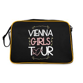 Vienna Girls Tour Wien - Sac Retro - noir/or - Dos